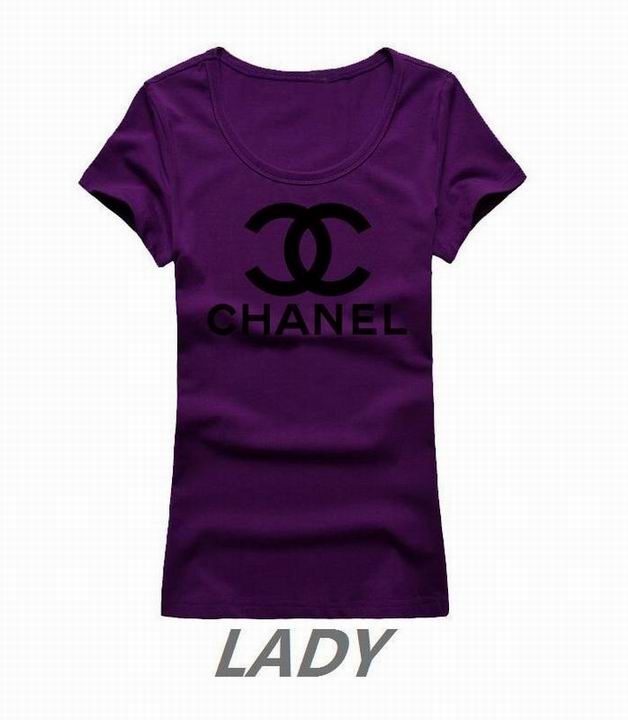 Chanel short round collar T woman S-XL-021